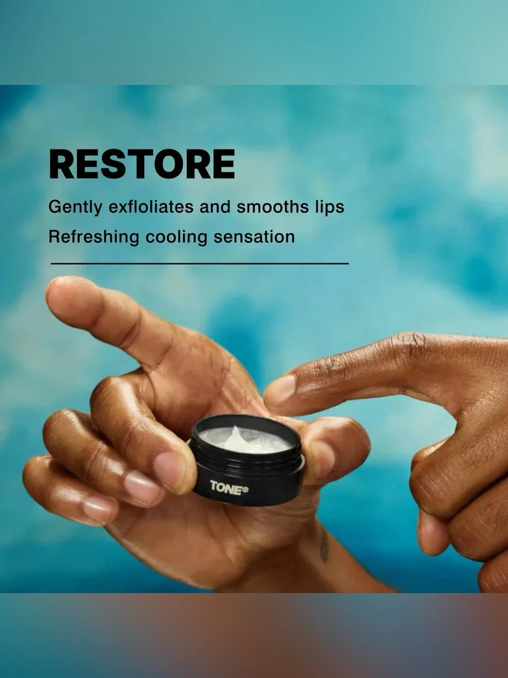 TONE Premium Lip Balm - Cool Lime, NEW